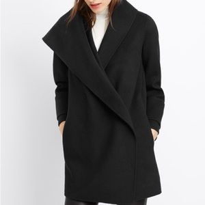 Vince draped wool coat
